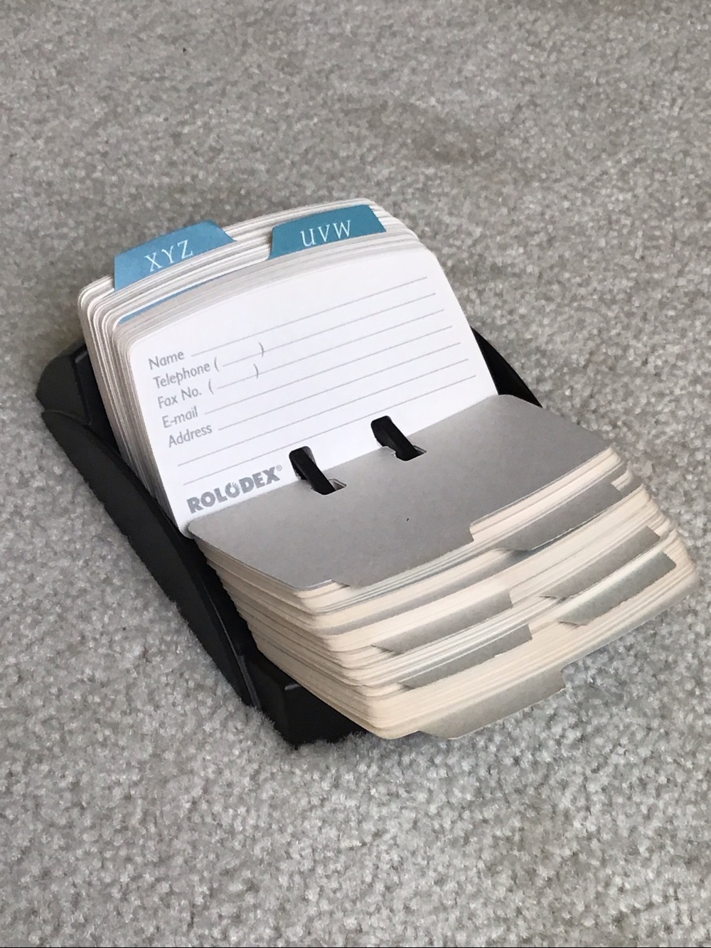 Vintage Rolodex Address/Phone Number Organizer - Picture 4 of 12